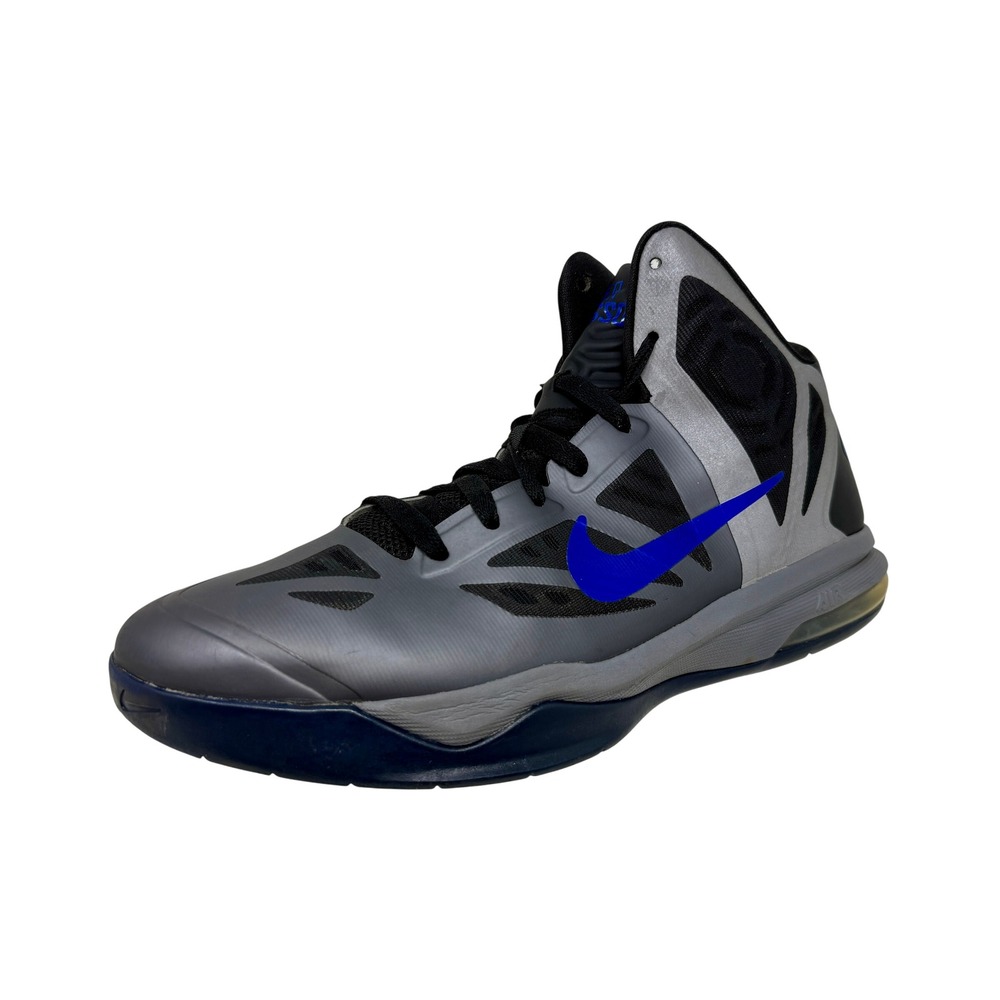 Nike Air Max Hyper Aggressor Basketball Shoes Grey Blue 558433-011 Men's Sz 10.5
